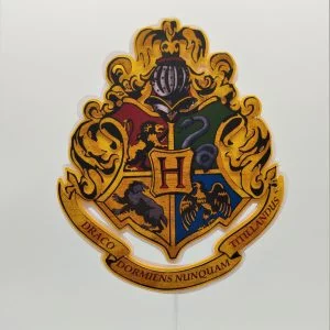 Topo de bolo do Harry Potter Hogwarts