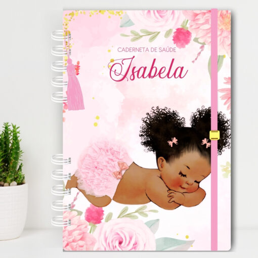 Caderneta de Saúde - Menina Baby Afro