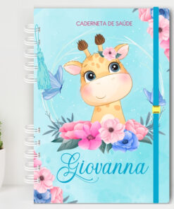 Caderneta de Saúde - Girafinha Menina MS001