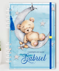 Caderneta de Saúde - Ursinho Aquarela RefMs01