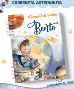 Caderneta de Saúde - Astronauta Baby